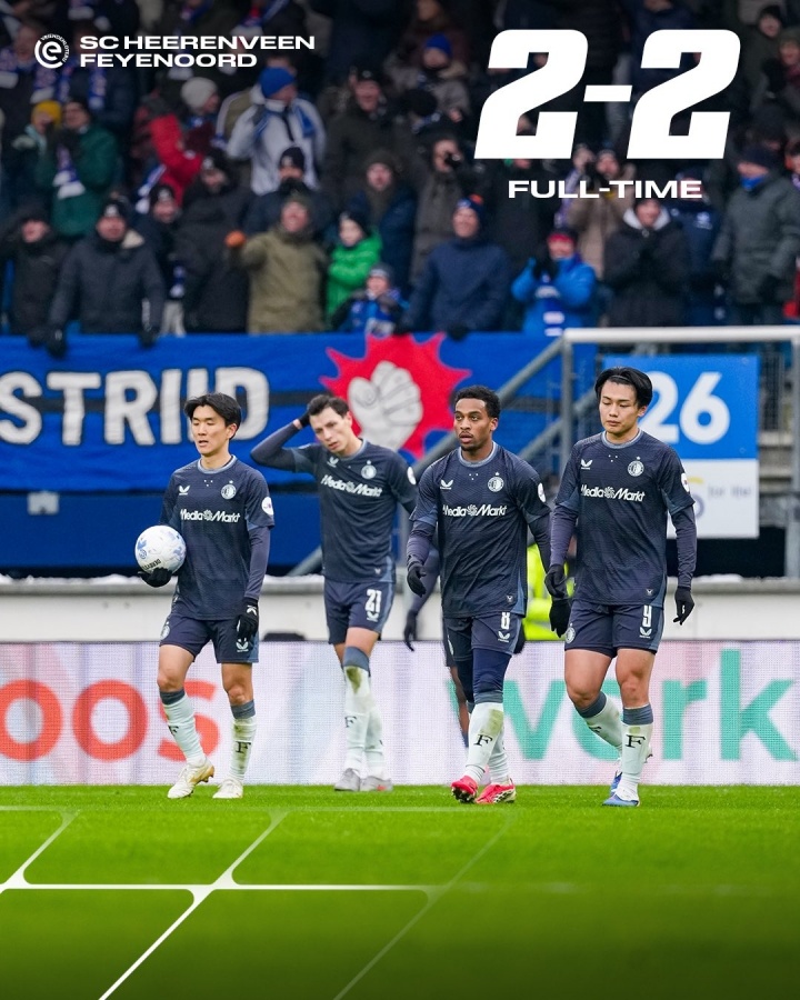 开云体育下载-争冠几乎无望！范佩西率队近7轮丢11分，费耶诺德已被PSV甩开13分